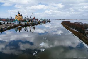 Вид с Канавинского моста